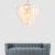 Import Simig lighting Hot Sales modern large specification glass leaf chandelier light bedroom living room pendant lamp from China