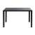 Import Simple dining room furniture modern stylish glass table top tea table steel stand dining table. from China