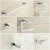 Import Simple Modern 6 pcs Zinc Alloy Chrome Bathroom Accessory Set from China