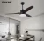 Import Simple modern AC DC electric ceiling Fan 52 inches LED ceiling fans light with Remote Control from China