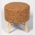 Import Simple modern design living room furniture ottoman seating stool with storage from China