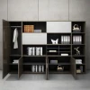 Simple Modern Wood Thickened Boss Office File Information Bookcase File Cabinet