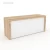 Import Simple rectangular shape wooden checkout counters for retail stores from China