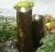 Import Simple Style Natural Stone Garden Decoration Black Basalt Fountain Stone Pillar Fountain from China
