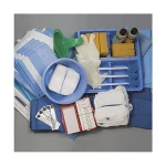 Single-use Customized Size Eo Gas Sterile Non Woven Use Iso Absorbent Pack Laparotomy Surgical Earloop Facemask