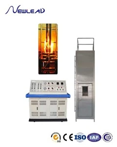 Single Wire and Cable Horizontal-Vertical Flame Propagation Tester/Fabric Flammability Tester Suzhou Manufacturer