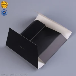 Sinicline Custom Black C5 Envelope Printing with Silver Logo