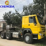 SinoTruck HOWO Tractor Tipping Trailer Used Tractor Truck