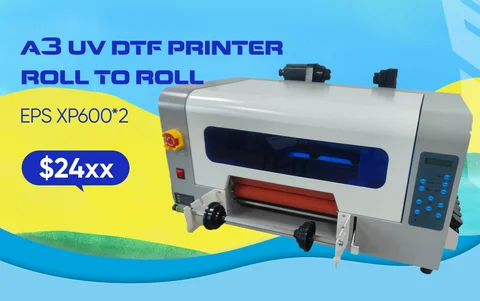 Buy Small A3 Uv Printer All In One 30cm Digital Uv Dtf Printer Film ...