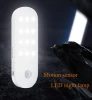 Small and portable Motion Sensor Activated Wall Light Night Light Induction Lamp For Closet Corridor Cabinet