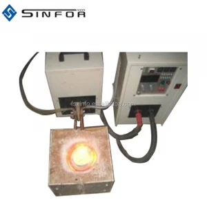 Small Induction Furnace for Gold, Iron Scrap, Steel, Aluminum, Copper Melting