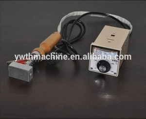 Small manual hand-held gold stamping machine leather wood embossing machine with thermostat