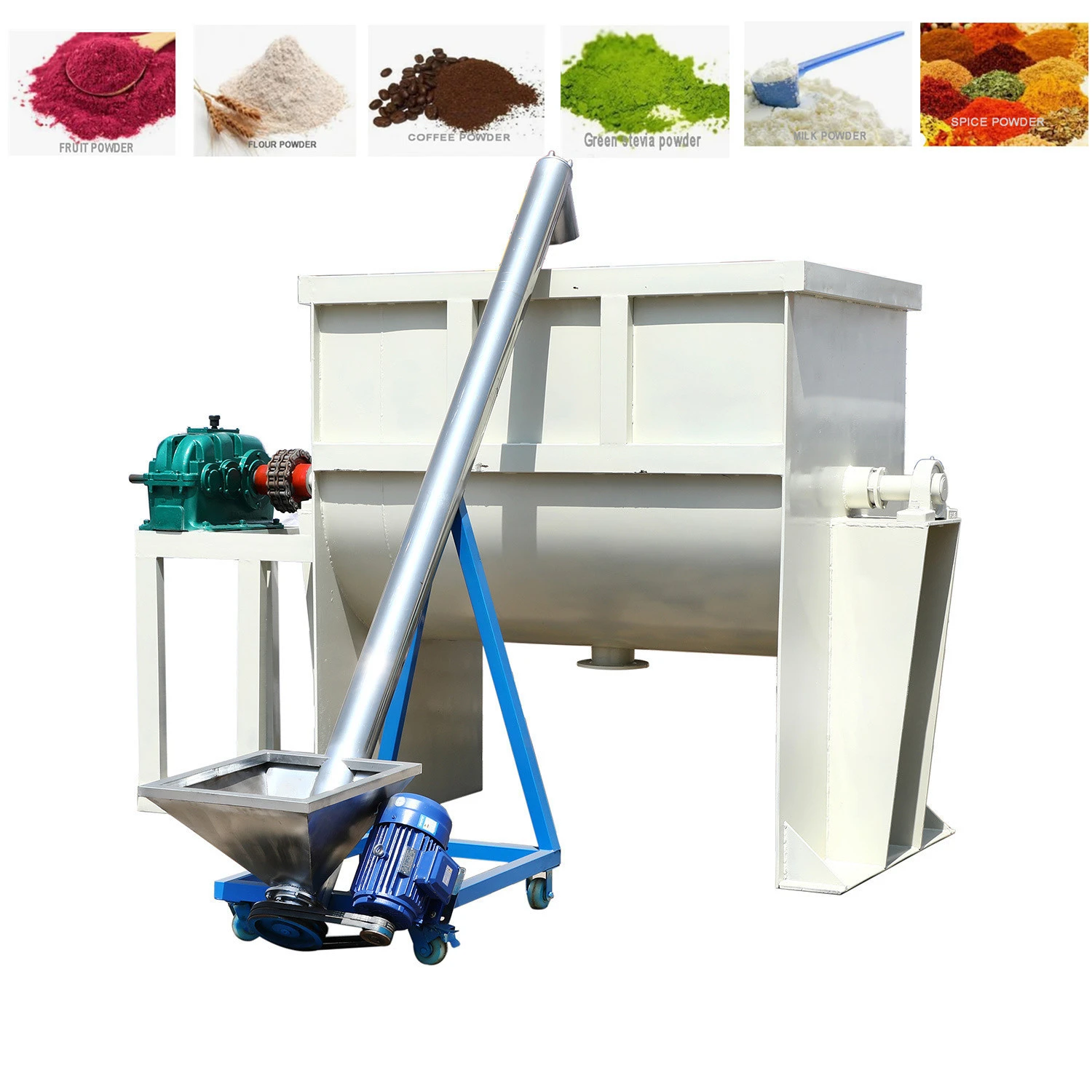 500kg Stainless Steel Ribbon Blender/Powder Mixer/Detergent Powder Mixing  Machine