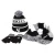 Import Small Order Custom Good Quality Knitted Beanie Scarf And Glove Set from China