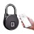 Import smart finger print padlocks for safe box backpack bicycle bag mini intelligent touch screen fingerprint keyless lock from China