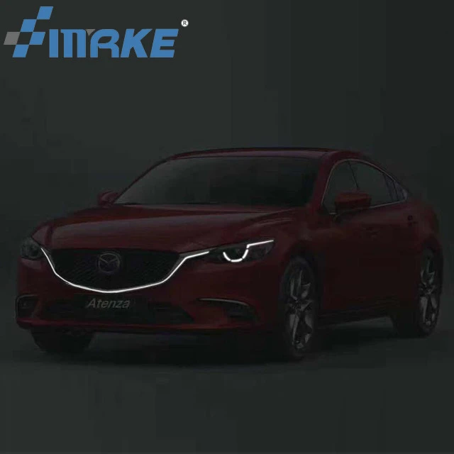 Smrke Front grille for Mazda 6 Atenza grille lamp led lamp car accessories auto parts 2016