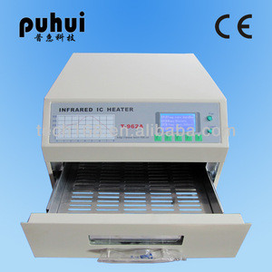 SMT reflow oven, Automatic pcb soldering machine, smd soldering equipment, T-