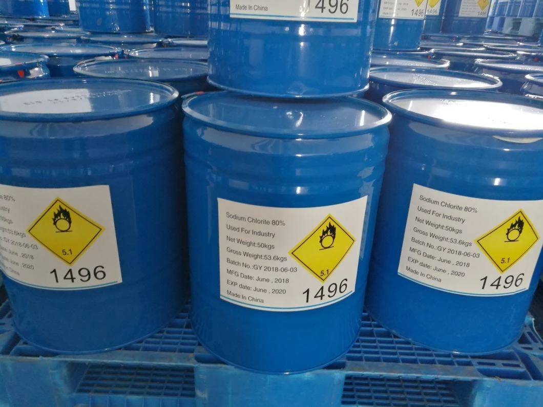 sodium chlorite naclo2 80 powder from China manufactory