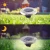 Import Solar Light Solar LED Ground Light 16 LED floor lamp outdoor waterproof lawn lamp from China