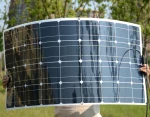 Solar panel 300w anti-slippery surface semi flexible solar panel rough ETFE from Japan for marine riverside boat yacht