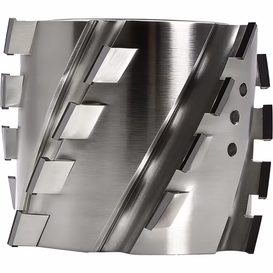 Top Grade Professional Woodworking Spiral Milling Diamond Spiral Flat Cutter