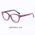 Import Spectacles Eyeglasses Frames Blue Lenses Medical Optical Glasses Transparent Crystal Clear Plastic Spectacle Frames from China