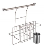 Spice Rack Kitchen Bathroom Rack Seasoning Organizer Hanging Organizer Pantry Shelf Multipurpose Storage