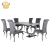 Import Stable and Durable Eco-Friendly Kitchen room Dining Room Furniture Marble/Glass+ stainless stee Dining Table from China