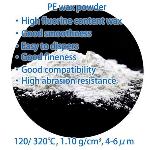 Stable chemical additives high density polyethylene wax used in UV and metal coating