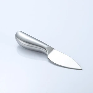 Stainless steel arc handle cheese knife ,cheese cutting knife,mini cheese set can be customized logo