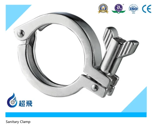 Stainless steel competitive price heavy duty single pin clamp Pipe Tri Clamp