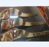 Stainless steel furniture legs rose gold stainless steel dining chair legs