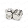 stainless steel threaded micro spring plunger screw
