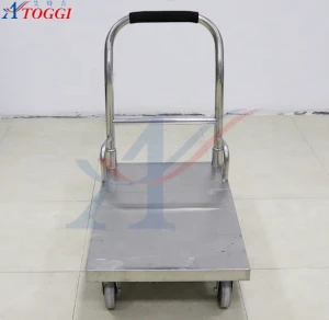 Stainless Steel  trolley    Stainless Steel hand trolley  Stainless Steel hand truck
