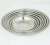 Import Stainless Steel Unbreakable Round Base Plate Dish With Different Size from China