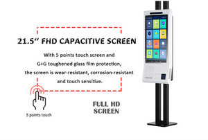 Standalone facial analysis system camera system fingerprint recognition time attendance system