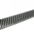 Import Stock high precision DIN7 cnc harden teeth gear rack zipper and pinion sets from China