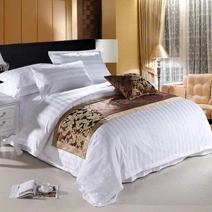 Stripes Bed Linen Bed Sheet Duvet Cover For Hotel