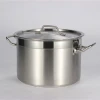 Style 05 Restaurant Kitchen Stainless Steel Compound Bottom Cooking Stock Pots