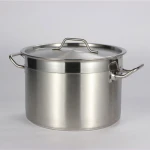 Style 05 Restaurant Kitchen Stainless Steel Compound Bottom Cooking Stock Pots