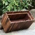 Import sun exposed durable 100*33*30/40mm wooden flower Pot from China