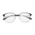 Import Suntide 2019 eyeglass frames glasses optical frames with metal stainless steel fashion spring hinges in two tones color from China