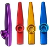 Super Kazoo High Quality Toy Metal Colored Kazoo Kids Music Instruments Harmonica Musical Accompaniment for Kids and Adults