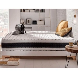 Supplier good quality 10 year warranty bedroom set king size comfort 7 zone dual pocket spring mattress the best choice