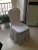 Import Support samples Wedding dining room skirt shape chair cloth cover /elastic white spandex chair cover from China