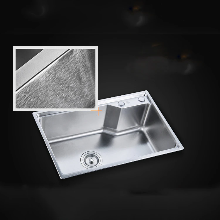 The best quality single bowl 304 stainless steel kitchen sink for families and hotels