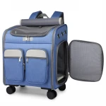 The new 2021 new product pet backpack cat and dog backpack out portable pet mesh bag pet supplies wholesale