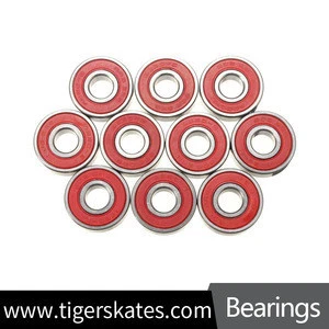 Tiger Skate 608 8*22*7mm Deep Groove Ball Skateboard Super Precision Bearings Inline Skate Longboard Skateboard Bearing
