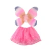 Top Fashion Strawberry Princess Lovely Angel Baby Girl Tutu Skirt