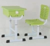 Top quality abs plastic student table school desks and chair
